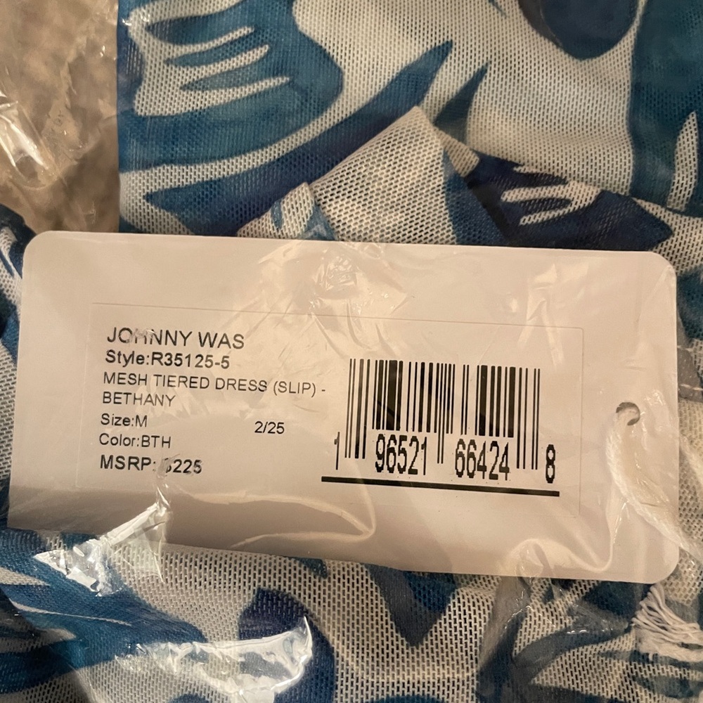 NWT Bethany Mesh Tiered Midi Dress. Medium. Just Lovely! - Picture 5 of 5